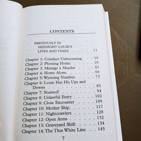 BUY 3....Cat In An Alien X-Ray A Midnight Louie Cat Mystery Book Aliens Area 51 - Picture 4 of 8